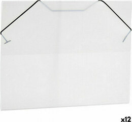 Kaust Must Läbipaistev A4 (26 x 1 x 35,5 cm) (12 Ühikut) hind ja info | Kirjatarbed | kaup24.ee