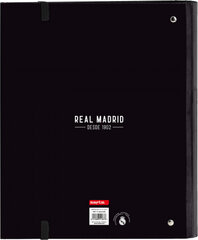 Rõngaskiirköitja Real Madrid C.F. Corporativa Must (27 x 32 x 3.5 cm) hind ja info | Kirjatarbed | kaup24.ee