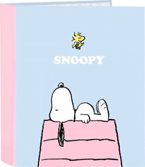 Rõngaskiirköitja Snoopy Imagine Sinine A4 (27 x 33 x 6 cm) hind ja info | Kirjatarbed | kaup24.ee