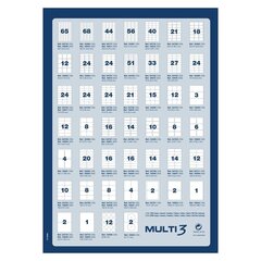 Этикетки для принтера Muilti цена и информация | Смягчает воду и защищает Вашу посудомоечную машину от извести. | kaup24.ee