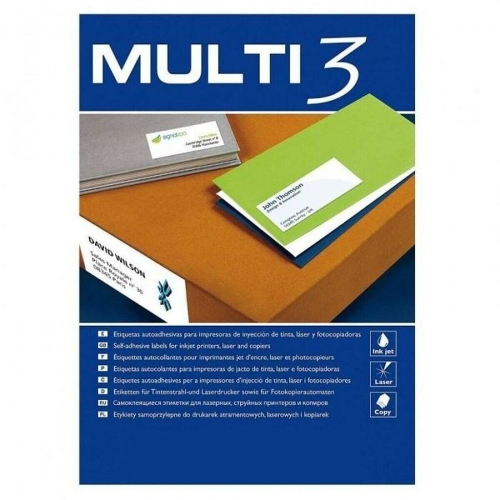 Sildiprinter MULTI 3 99,1 x 34 mm 500 Lehed A4 hind ja info | Kirjatarbed | kaup24.ee