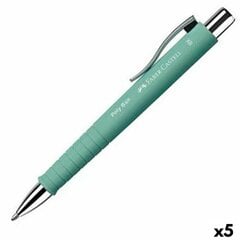 Sulepea Faber-Castell Poly Ball XB Sinine Roheline Kula 5 Ühikut цена и информация | Канцелярские товары | kaup24.ee