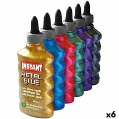 Kiirliim INSTANT Metal Glue Mitmevärviline 6 Ühikut hind ja info | Kirjatarbed | kaup24.ee