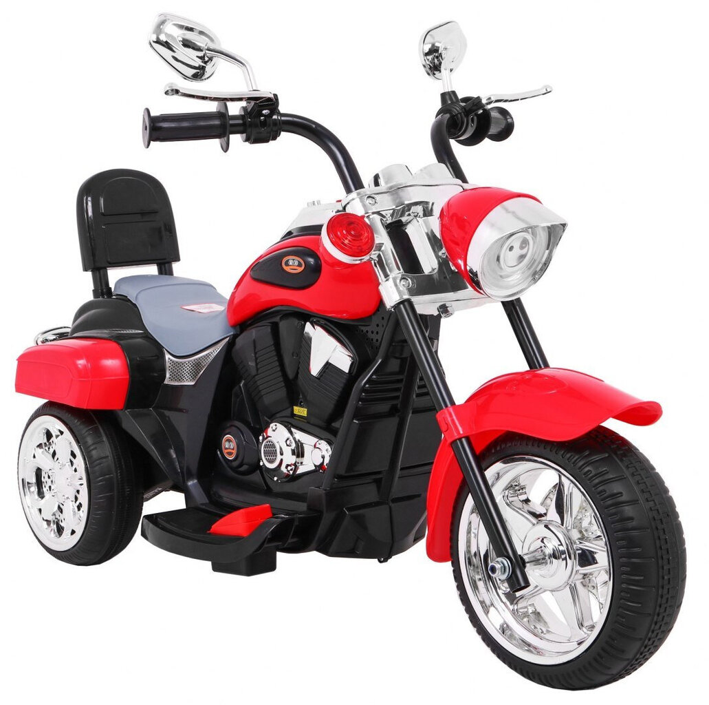 Elektriline kolmerattaline jalgratas Chopper NightBike, punane hind ja info | Laste elektriautod | kaup24.ee