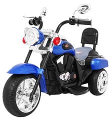 Elektriline kolmerattaline jalgratas Chopper NightBike, sinine hind ja info | Laste elektriautod | kaup24.ee