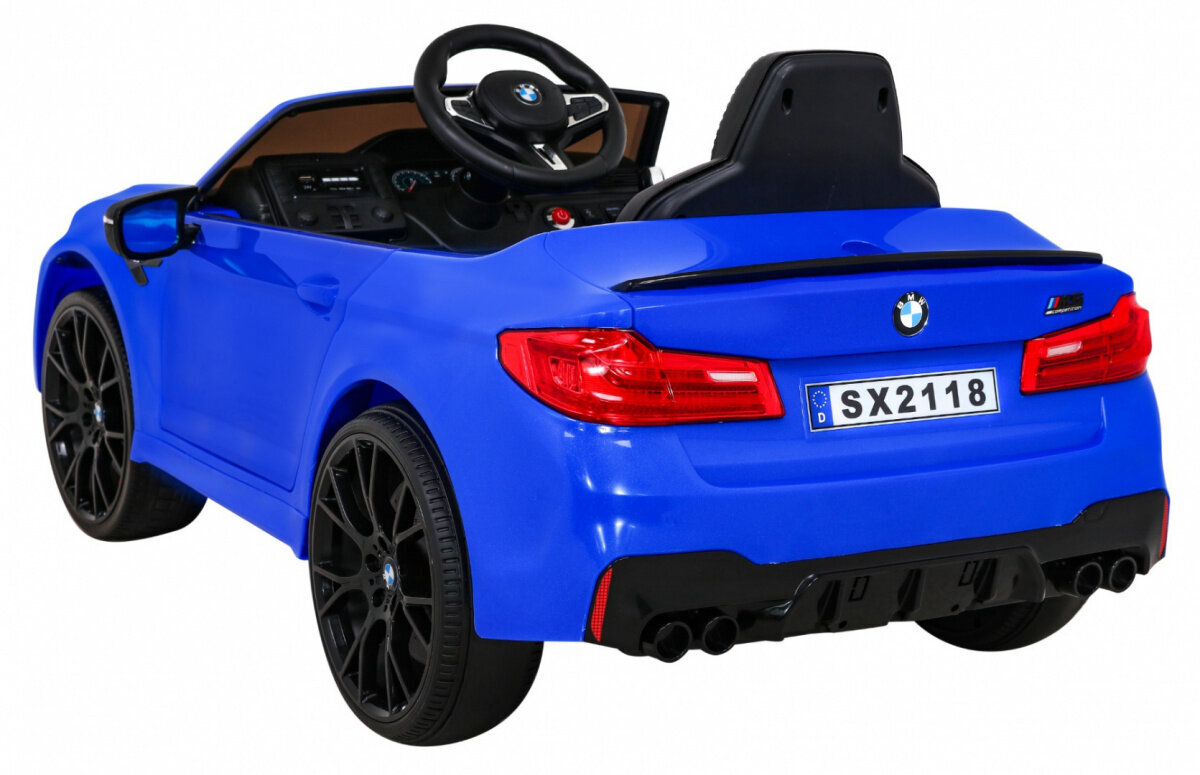 BMW M5 DRIFT ühekohaline elektriauto, sinine hind ja info | Laste elektriautod | kaup24.ee