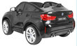 BMW X6 XXL elektriline kahekohaline, must hind ja info | Laste elektriautod | kaup24.ee