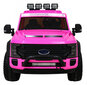 Ford Super Duty kaksikelektriauto, roosa hind ja info | Laste elektriautod | kaup24.ee
