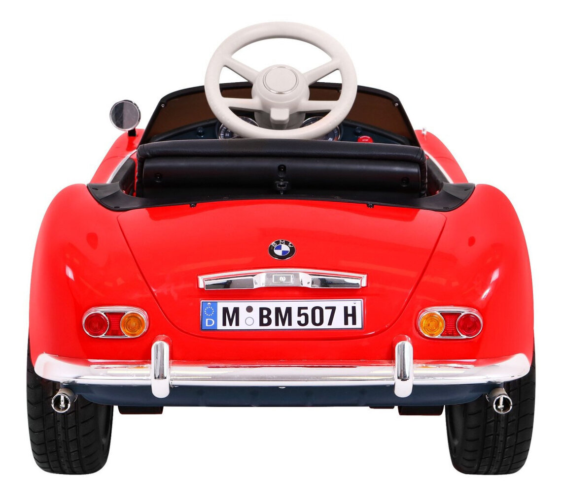 Elektriauto BMW 507 Retro, punane hind ja info | Laste elektriautod | kaup24.ee