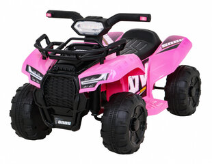 Quad Storm quad bike, roosa hind ja info | Laste elektriautod | kaup24.ee