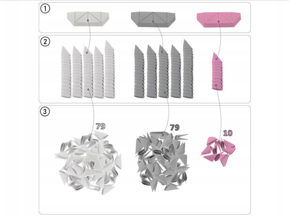 Alexander 3D origami loominguline komplekt, pansy цена и информация | Arendavad mänguasjad | kaup24.ee