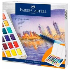 Akvarellvärvide komplekt Faber-Castell Creative Studio 8 Ühikut цена и информация | Принадлежности для рисования, лепки | kaup24.ee