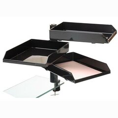 Set of organiser trays Archivo 2000 Must Pööratav Lauavarustus A4 (40,5 x 27 x 38,5 cm) цена и информация | Полки | kaup24.ee