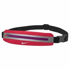 Сумка на пояс для бега Nike Slim Waist Pack 3.0, один размер, красная цена и информация | Рюкзаки и сумки | kaup24.ee