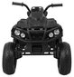Quad ATV täispuhutavate rehvidega, must hind ja info | Laste elektriautod | kaup24.ee