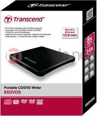 Transcend TS8XDVDS-K цена и информация | Оптические устройства | kaup24.ee