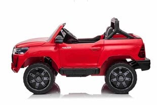 Одноместный электромобиль Toyota Hillux, красный цена и информация | Электромобили для детей | kaup24.ee