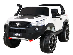 Toyota Hillux elektriauto, valge hind ja info | Laste elektriautod | kaup24.ee