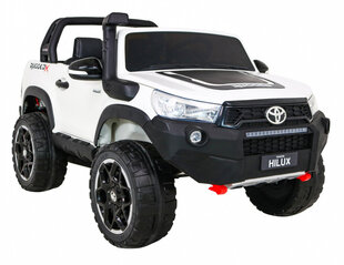 Электромобиль Toyota Hillux, белый цена и информация | Электромобили для детей | kaup24.ee