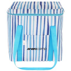 Torba termiczna 32x25x35 cm 28l Blue lines цена и информация | Сумки-холодильники | kaup24.ee