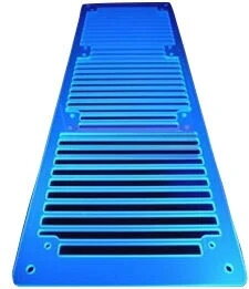 AC Ryan RadGrillz Stripes 3x120mm - Acryl UV Blue (ACR-RG20953) hind ja info | Komponentide tarvikud | kaup24.ee