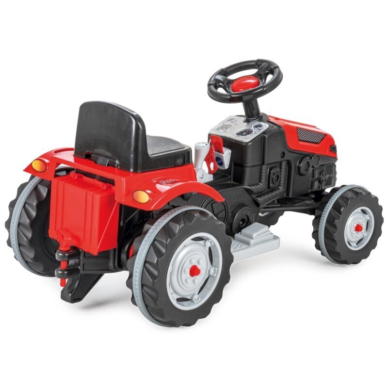 Woopie Farmer PowerTrac akutraktor, punane hind ja info | Laste elektriautod | kaup24.ee