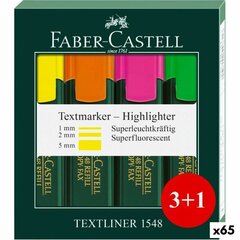 Набор флуоресцентных маркеров Faber-Castell 65 штук цена и информация | Смягчает воду и защищает Вашу посудомоечную машину от извести. | kaup24.ee