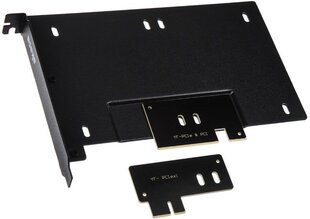 Akasa 2.5" SSD/HDD mounting bracket for PCIe/PCI slot (AK-HDA-10BK) hind ja info | Komponentide tarvikud | kaup24.ee