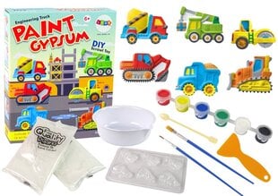 Loominguline kipsvalukomplekt värvimiseks - Ehitusmasinad hind ja info | Arendavad mänguasjad | kaup24.ee