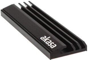 Akasa Heat Sink for M.2 SSD (A-M2HS01-BK) цена и информация | Аксессуары для компонентов | kaup24.ee
