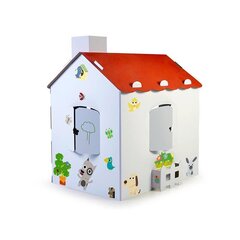 FEBER большой картонный домик для раскрашивания цена и информация | Детские игровые домики | kaup24.ee