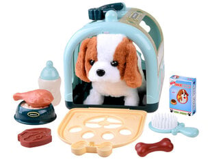 Интерактивный щенок с транспортировочным ящиком цена и информация | Мягкие игрушки | kaup24.ee