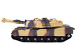 Sõjaline tank valgus- ja heliefektidega, pruun hind ja info | Poiste mänguasjad | kaup24.ee