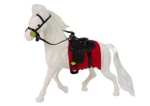 Фигурка лошади, белая цена и информация | MUST Металлическая бутылочка с Ярким рисунком (без BPA) (500ml) для мальчиков от 3+ лет Серая с Машинкой | kaup24.ee