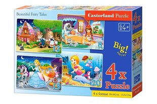 Puzzle 4in1 - Muinasjutud hind ja info | Pusled | kaup24.ee