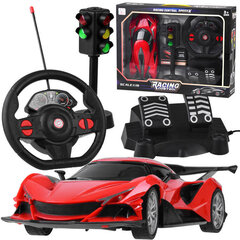 Kaugjuhitav sportauto, punane hind ja info | Poiste mänguasjad | kaup24.ee