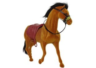 Sametist hobuse figuur, pruun hind ja info | Tüdrukute mänguasjad | kaup24.ee