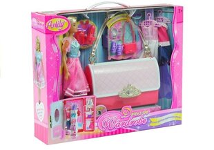 Nukk koos garderoobiga hind ja info | Tüdrukute mänguasjad | kaup24.ee