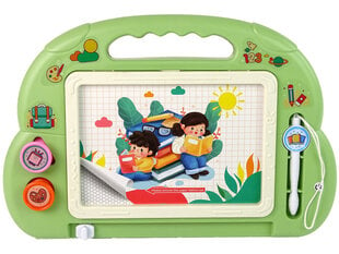Магнитная доска для рисования, зеленая цена и информация | Развивающие игрушки | kaup24.ee