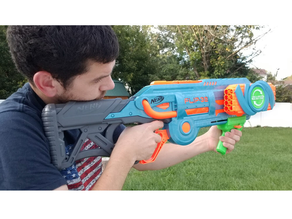 Nerf Elite 2.0 FLIP-32 suur mängupüstol hind ja info | Poiste mänguasjad | kaup24.ee