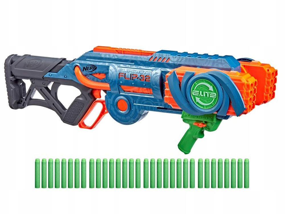 Nerf Elite 2.0 FLIP-32 suur mängupüstol цена и информация | Poiste mänguasjad | kaup24.ee