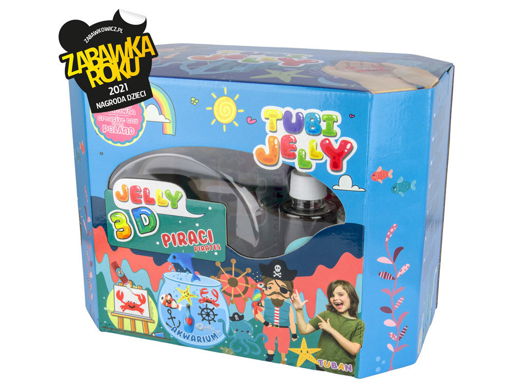 Tubi Jelly The Pirate by Tuban, 8tk. hind ja info | Arendavad mänguasjad | kaup24.ee