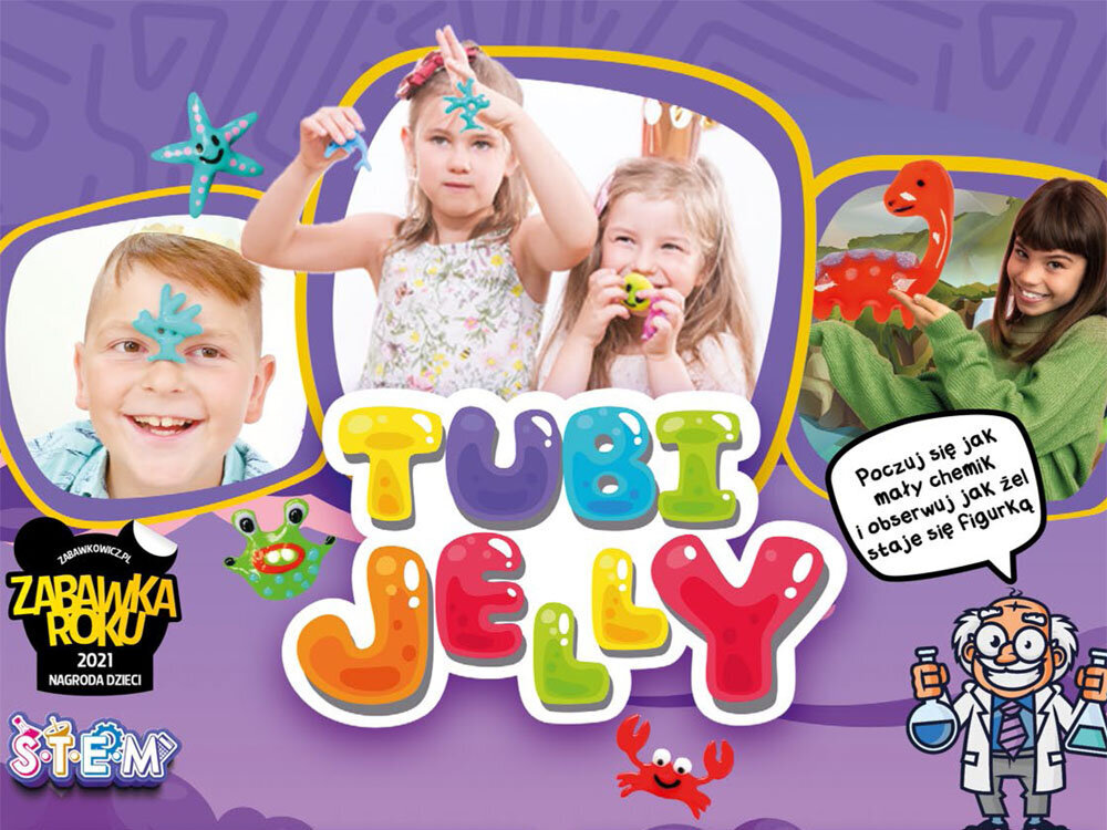 Tubi Jelly The Pirate by Tuban, 8tk. цена и информация | Arendavad mänguasjad | kaup24.ee