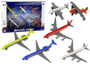 Набор пассажирских самолетов, 6шт. цена и информация | Игрушки для мальчиков | kaup24.ee