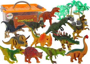 Dinosauruste figuuride komplekt, 24 tk. hind ja info | Poiste mänguasjad | kaup24.ee