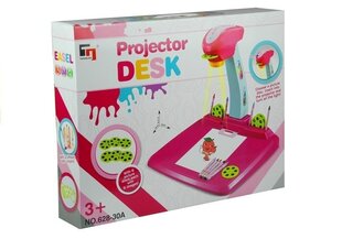 Joonistusprojektor 2in1, roosa hind ja info | Arendavad mänguasjad | kaup24.ee