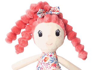 Тряпичная кукла Лаура, 30 см цена и информация | Игрушки для девочек | kaup24.ee