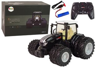Kaugjuhitav traktor, must hind ja info | Poiste mänguasjad | kaup24.ee