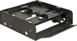 Delock 5.25″ Installation Frame for 1 x 3.5″ + 2 x 2.5″ hard drives (18000) hind ja info | Komponentide tarvikud | kaup24.ee