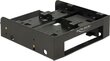 Delock 5.25″ Installation Frame for 1 x 3.5″ + 2 x 2.5″ hard drives (18000) hind ja info | Komponentide tarvikud | kaup24.ee